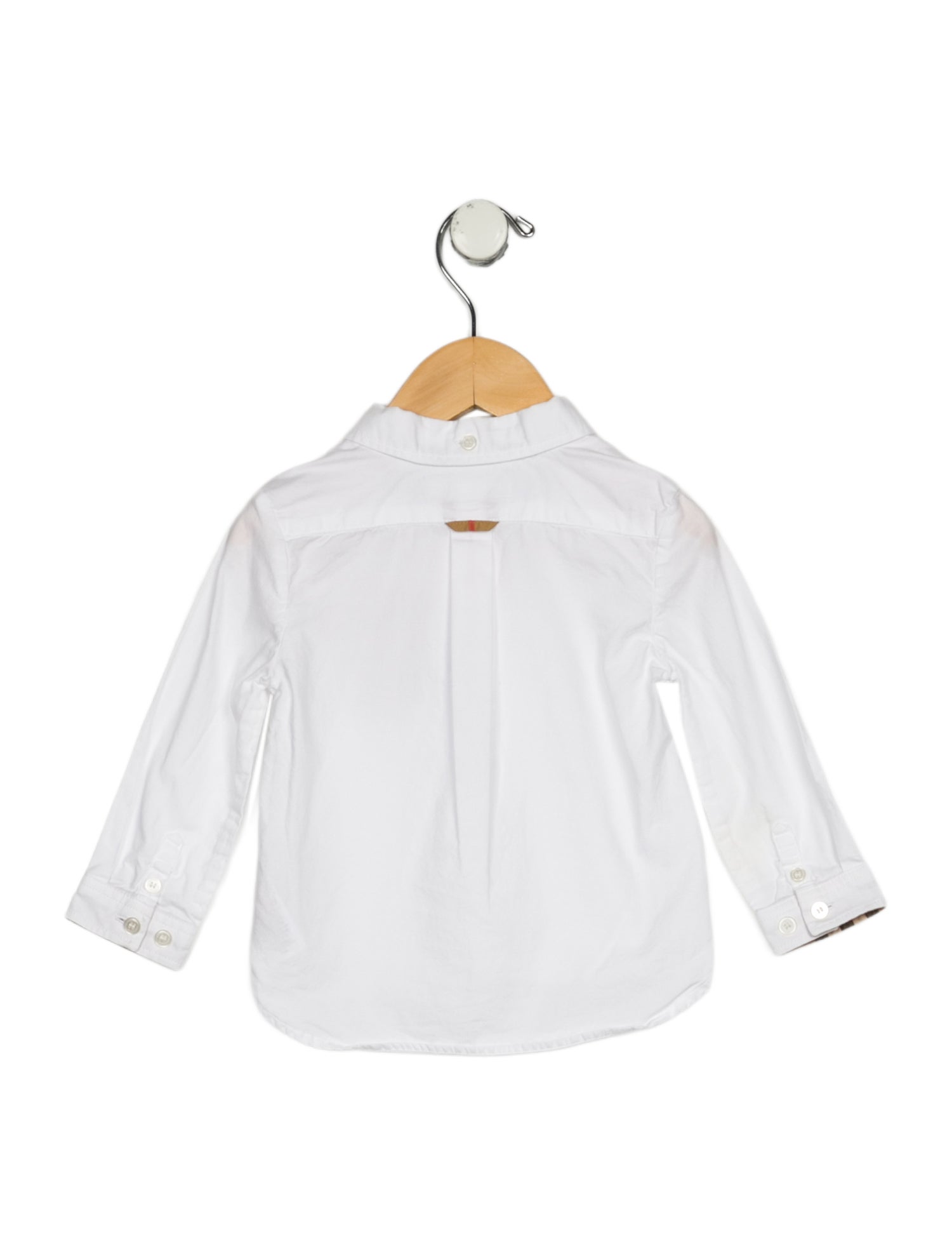 Burberry Long Sleeve Button-Up