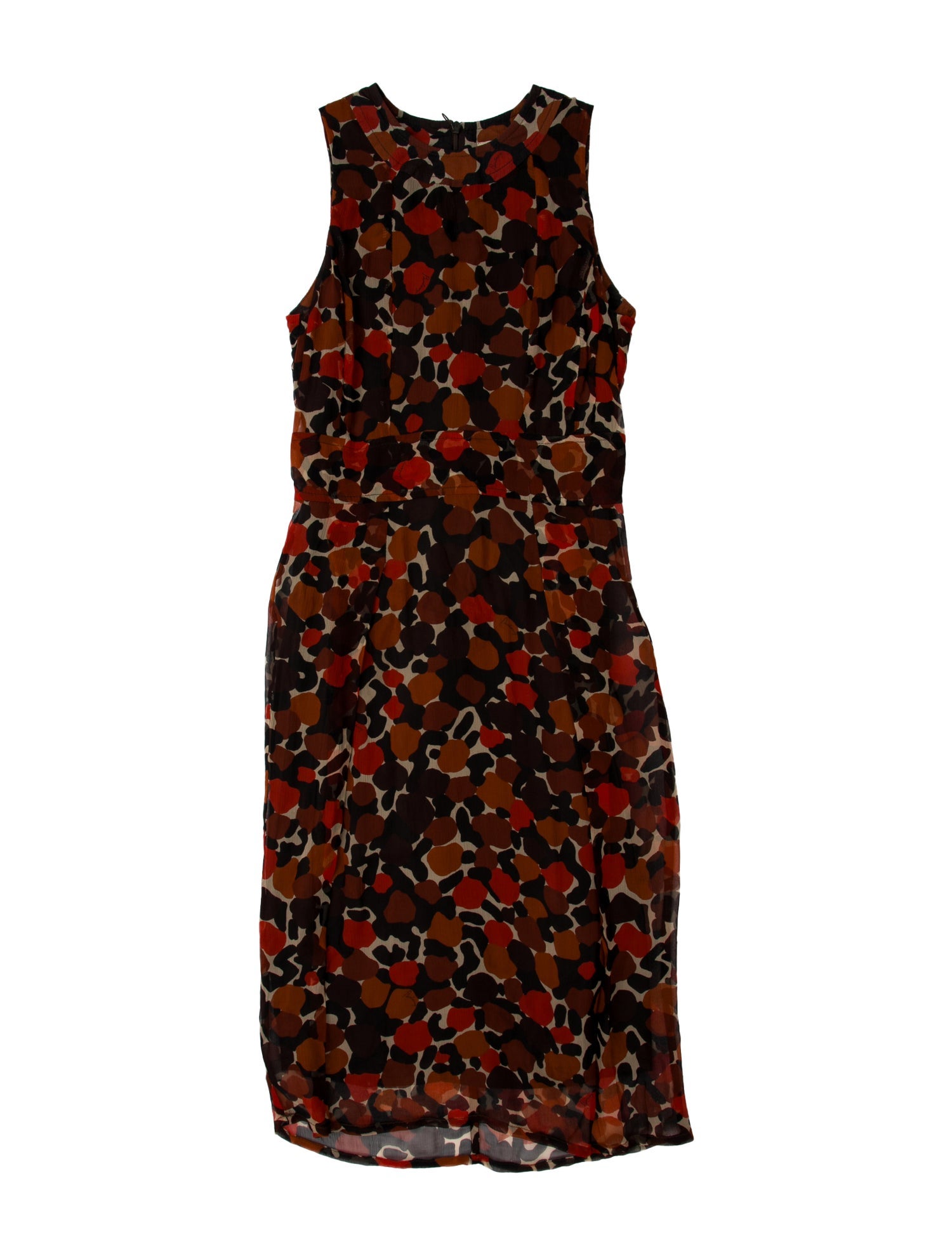 Burberry Silk Knee-Length Dress