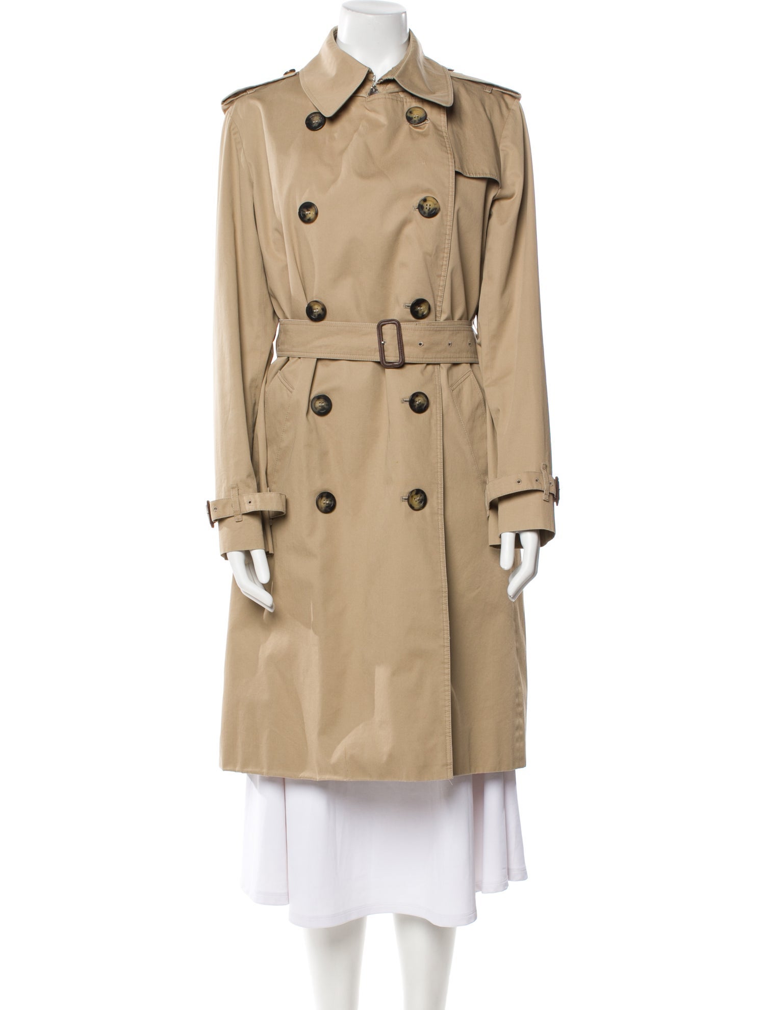 Burberry London Wool Trench Coat