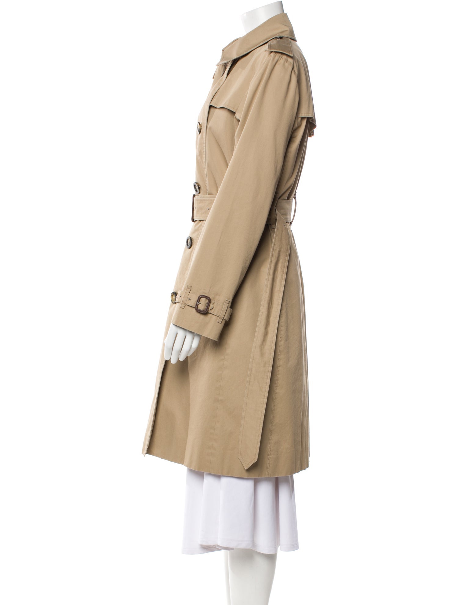 Burberry London Wool Trench Coat