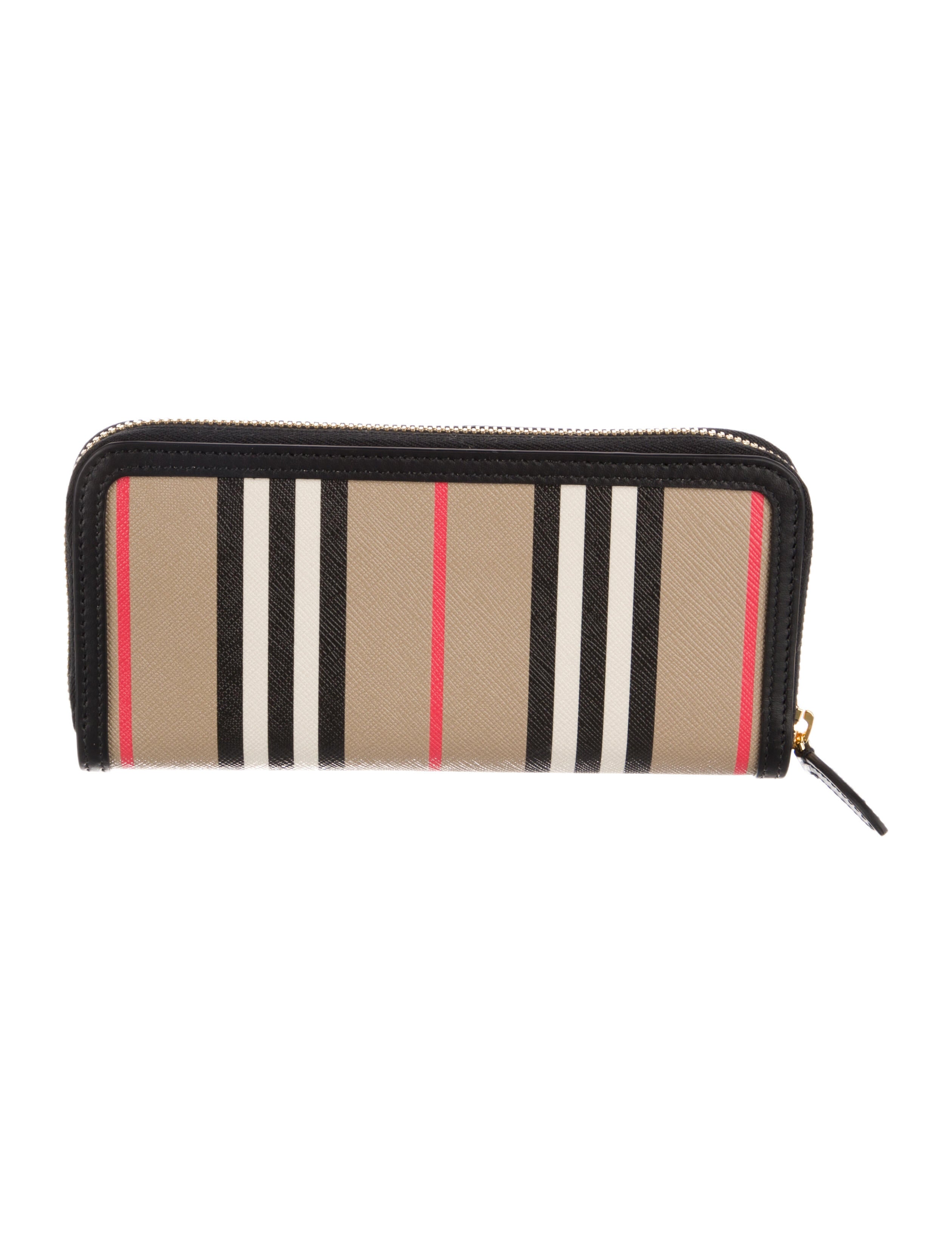 Burberry House Check Pattern Continental Wallet