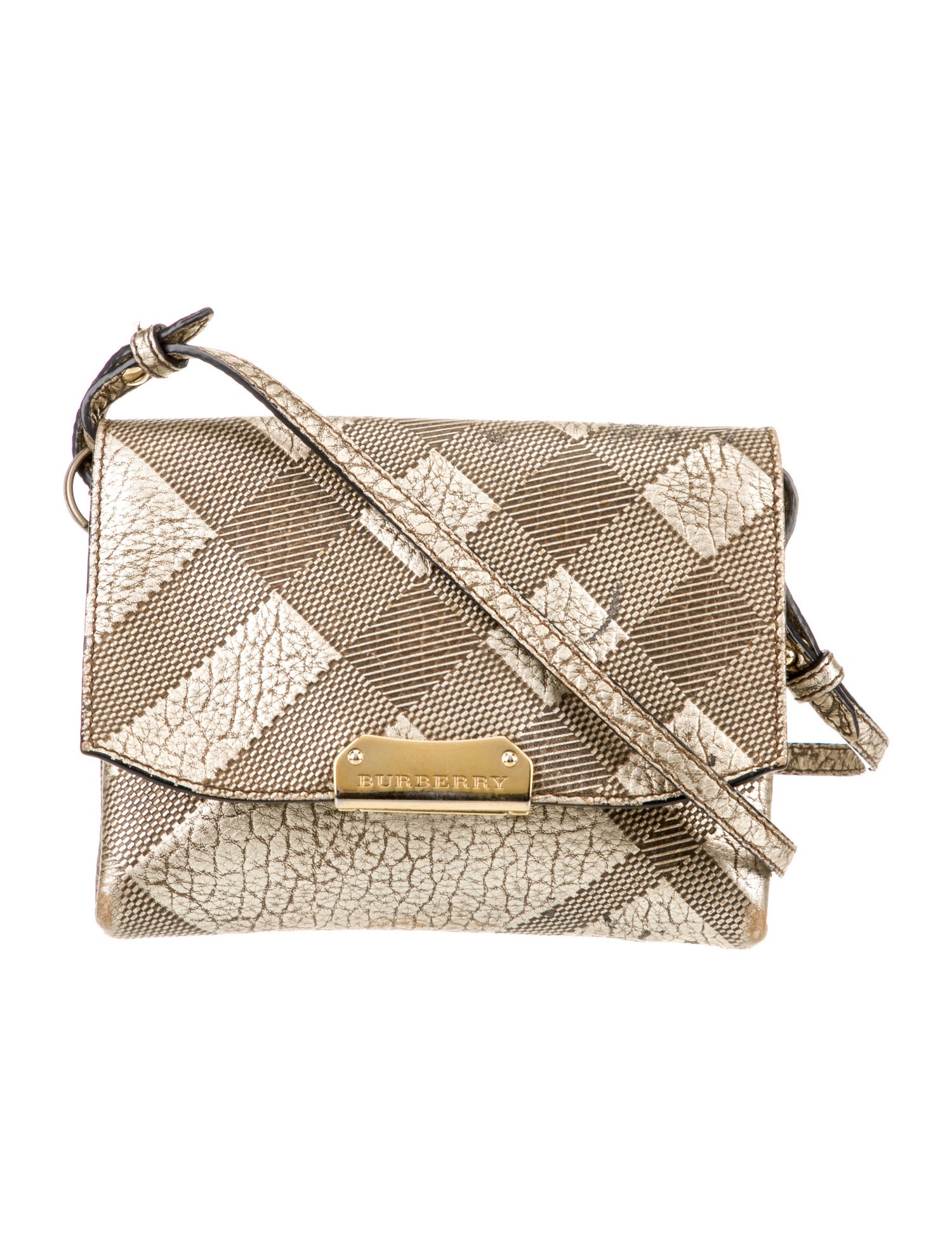 Burberry Leather Crossbody Bag