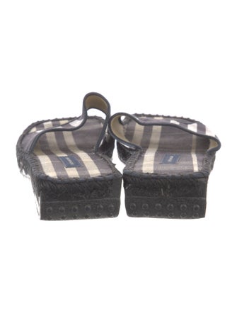 Burberry Nova Check Pattern Canvas Slides