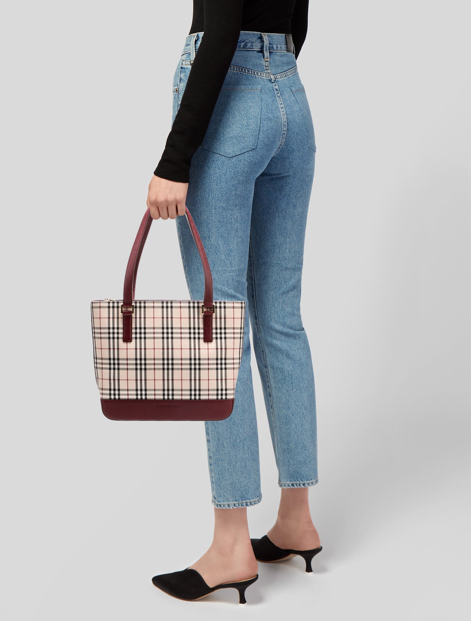 Burberry Nova Check Tote