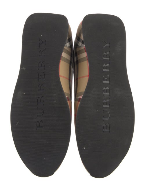 Burberry Nova Check Pattern Canvas Sneakers