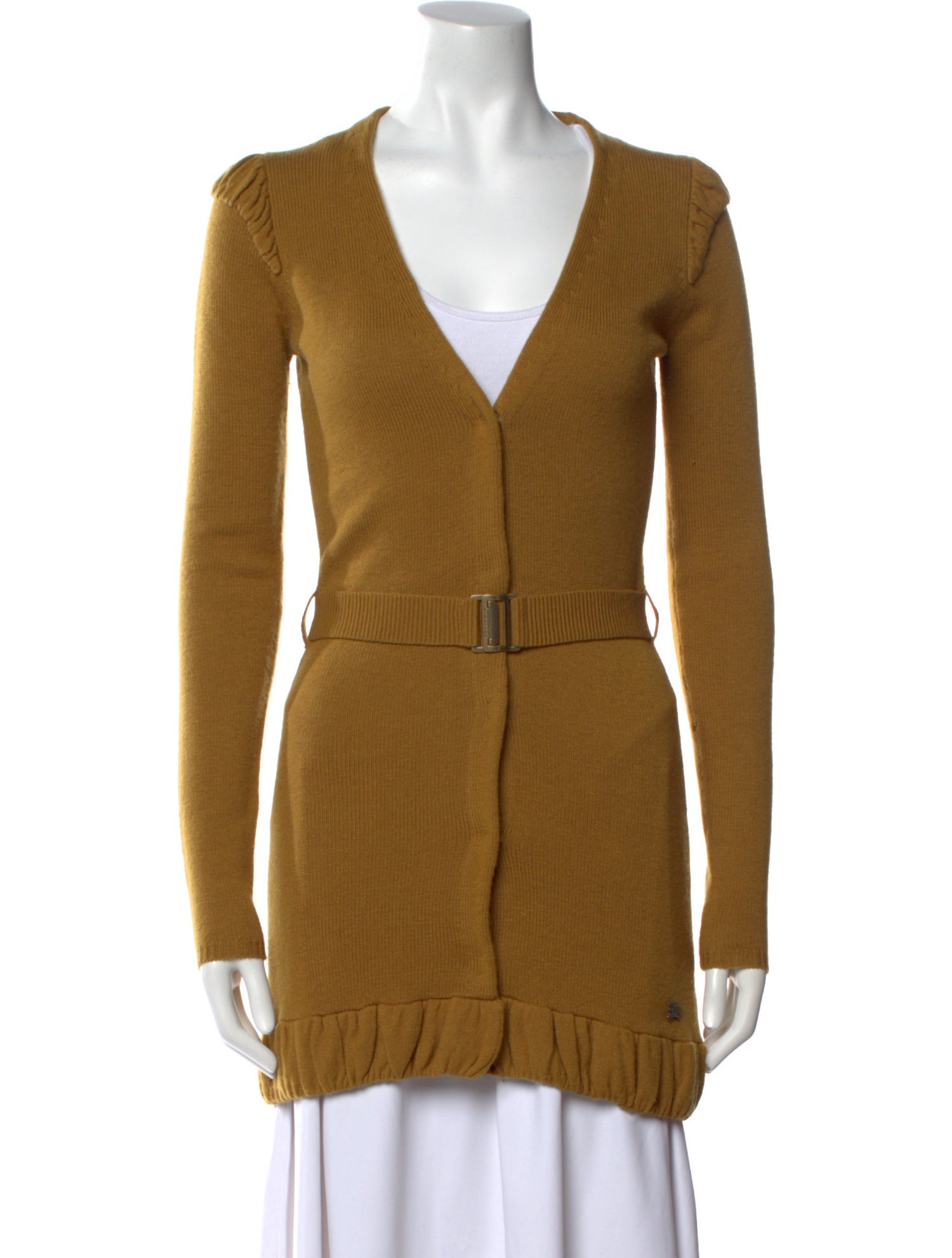 Burberry London Wool V-Neck Sweater