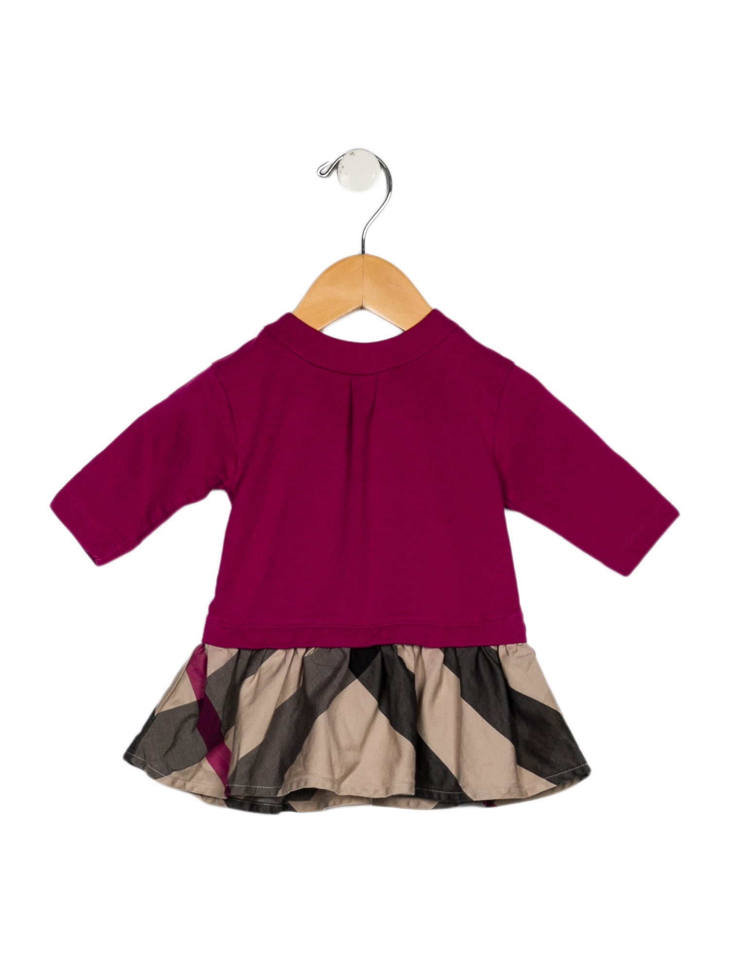 Burberry Infant Girl's Long Sleeve Dress