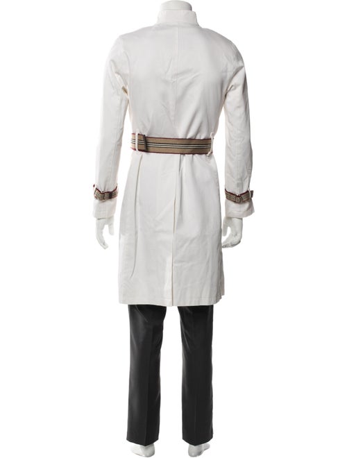 Burberry House Check Pattern Trench Coat