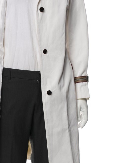 Burberry House Check Pattern Trench Coat