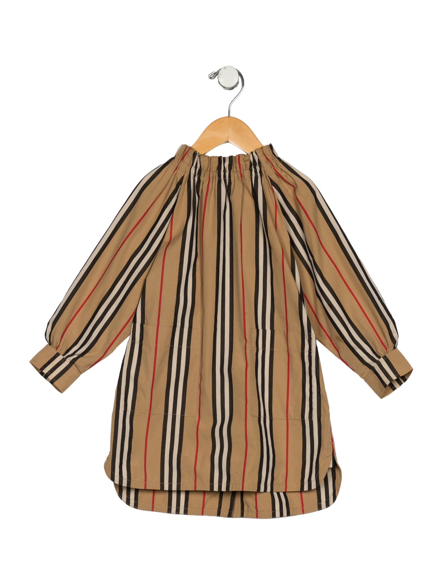 Burberry Toddler Girls' Printed Long Sleeve Dress