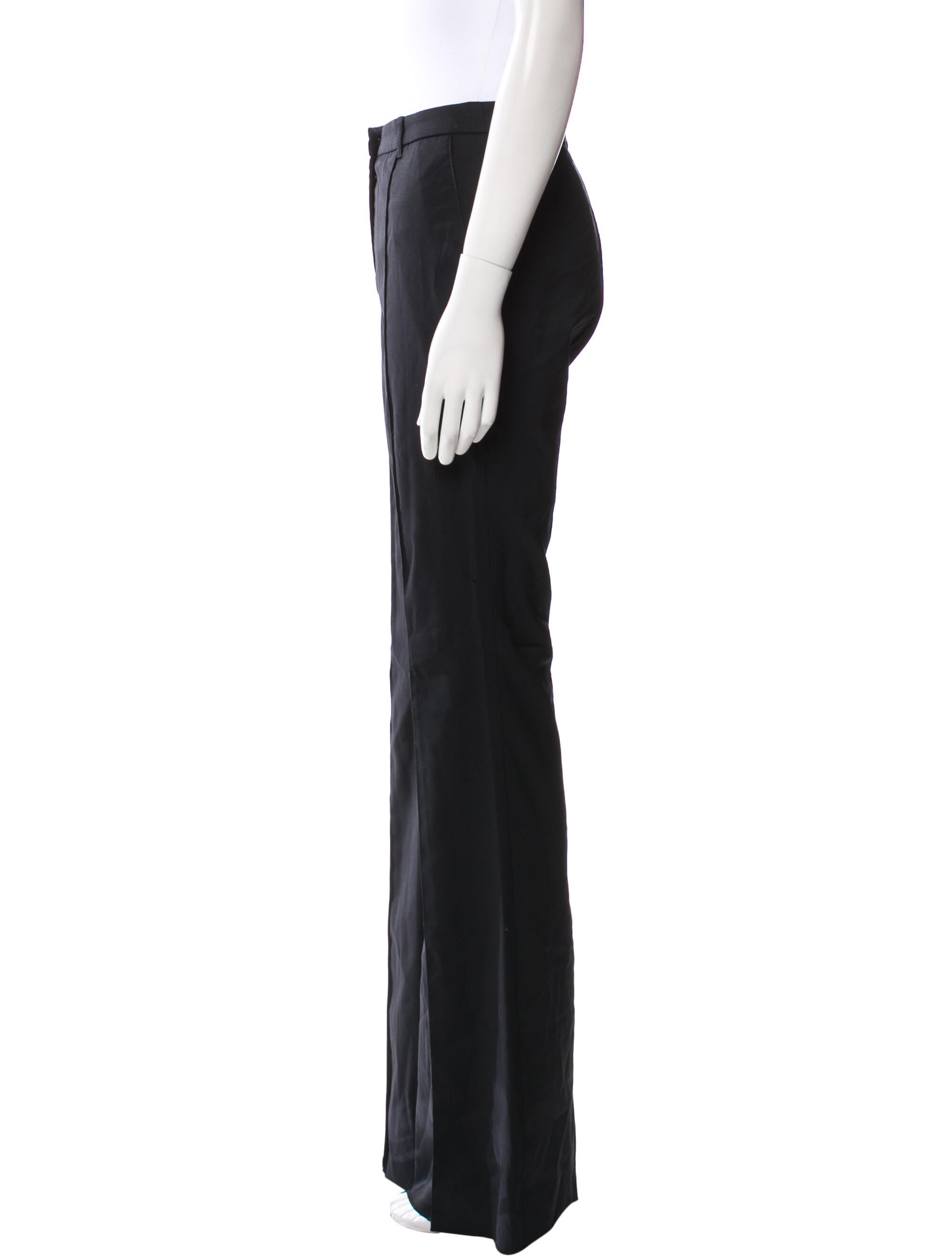 Burberry Virgin Wool Wide Leg Pants w/ Tags