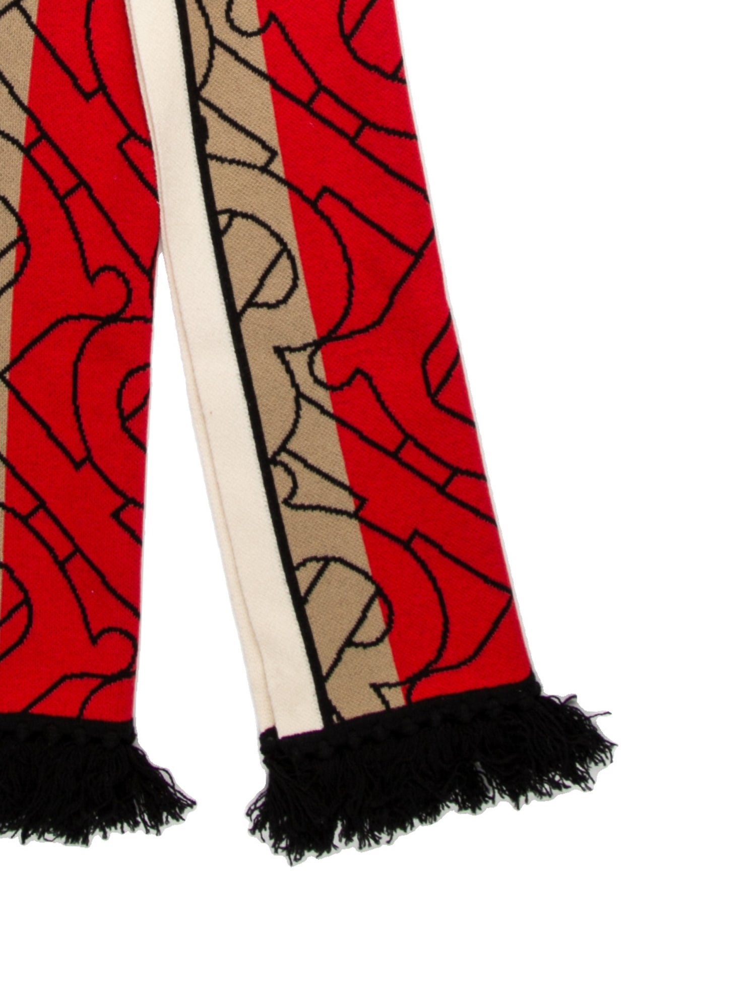 Burberry Cashmere House Check Pattern Scarf