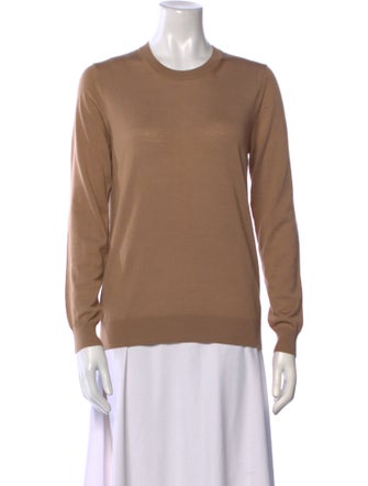 Burberry Wool Crew Neck Sweater