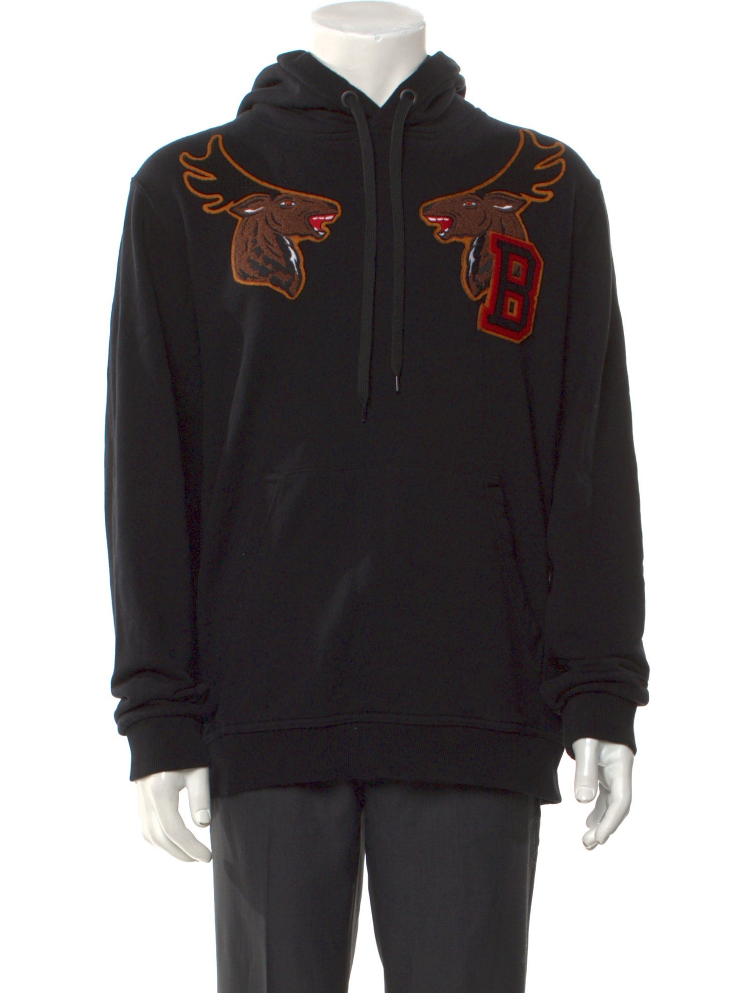 Burberry Signature Logo Graphic Print Hoodie