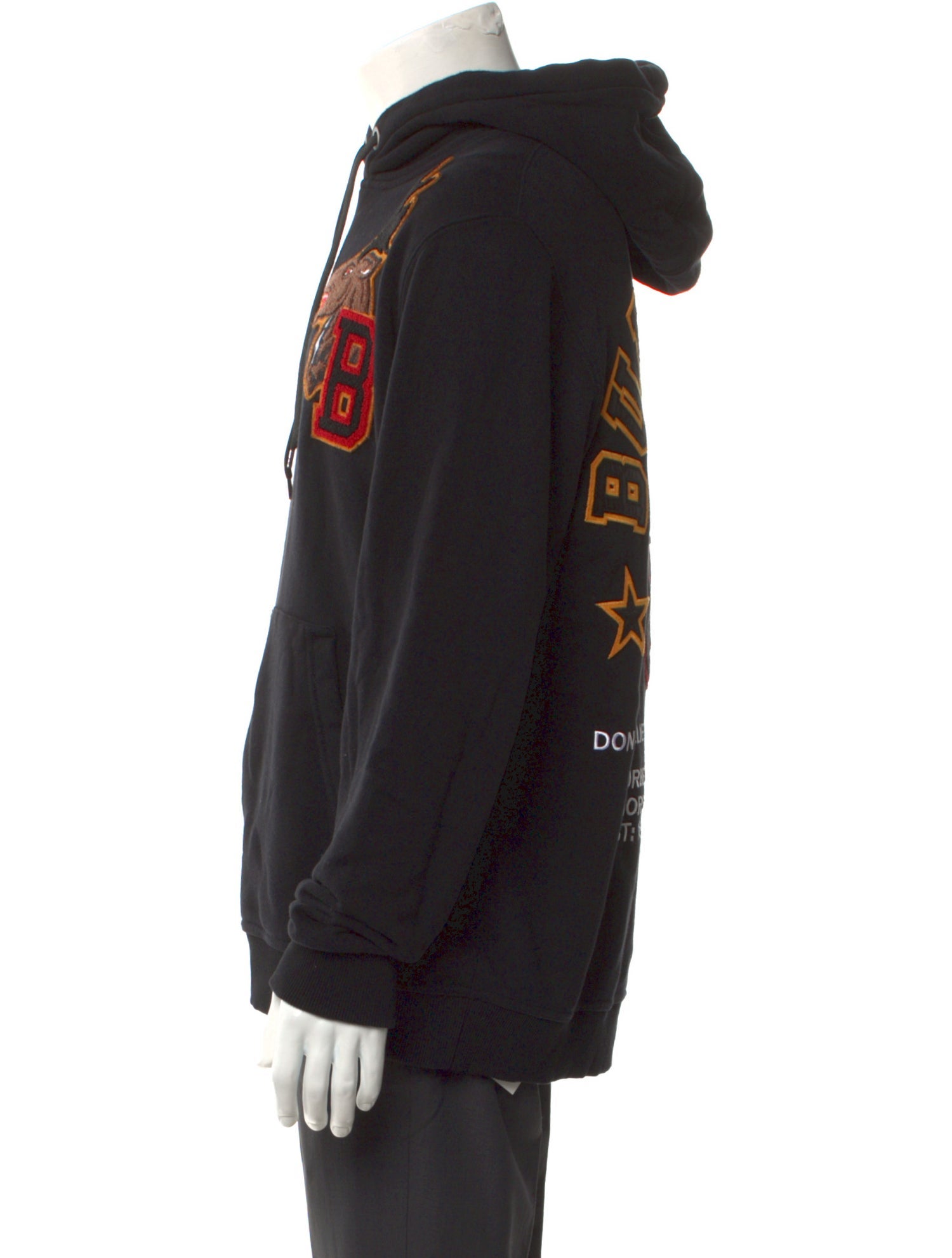 Burberry Signature Logo Graphic Print Hoodie