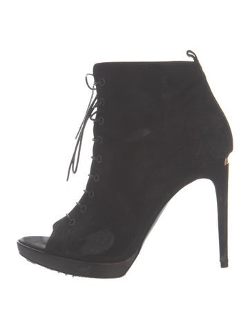 Burberry Boots Suede Lace-Up IT 37.5 | 7.5