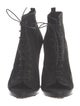 Burberry Suede Lace-Up Boots