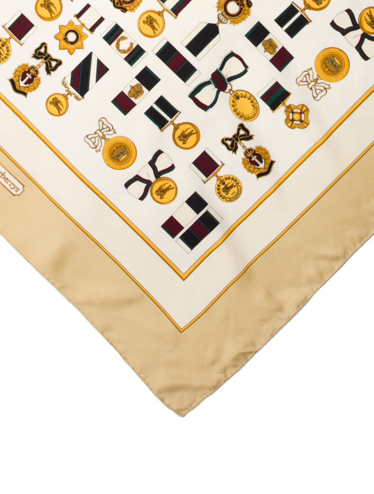 Burberry's Silk Printed Scarf