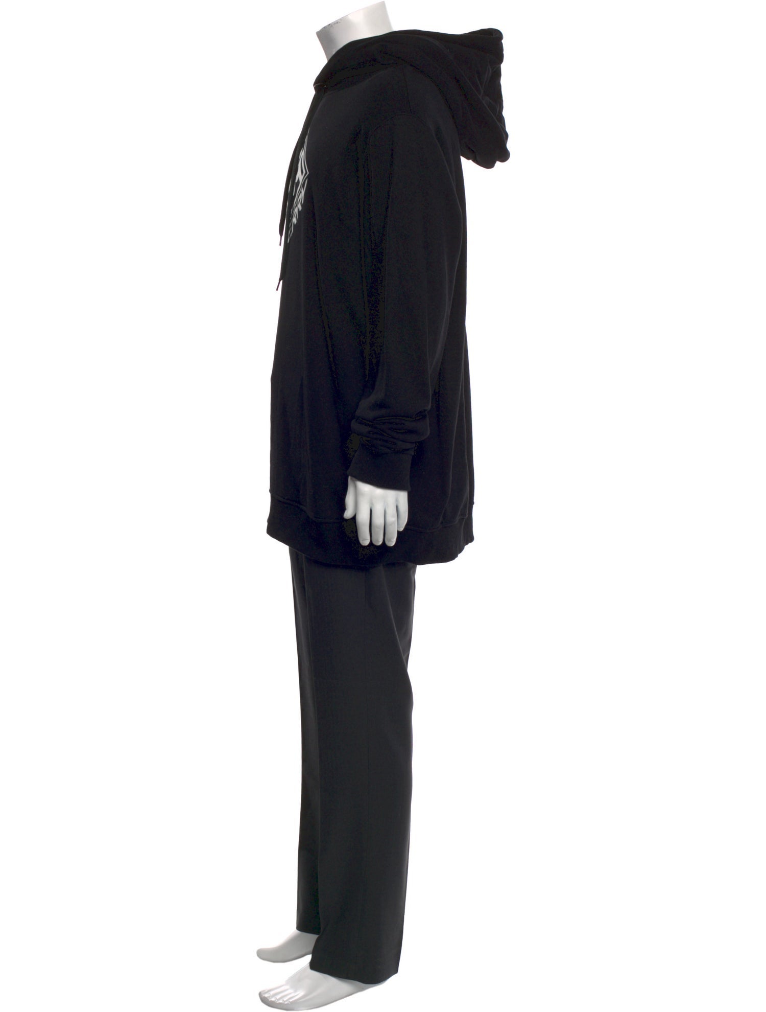 Burberry Graphic Print Crew Neck Hoodie