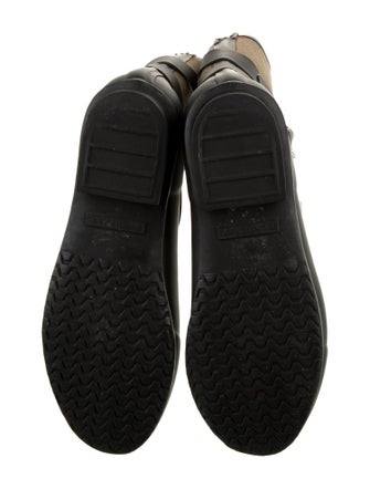 Burberry Exploded Check Pattern Rubber Rain Boots