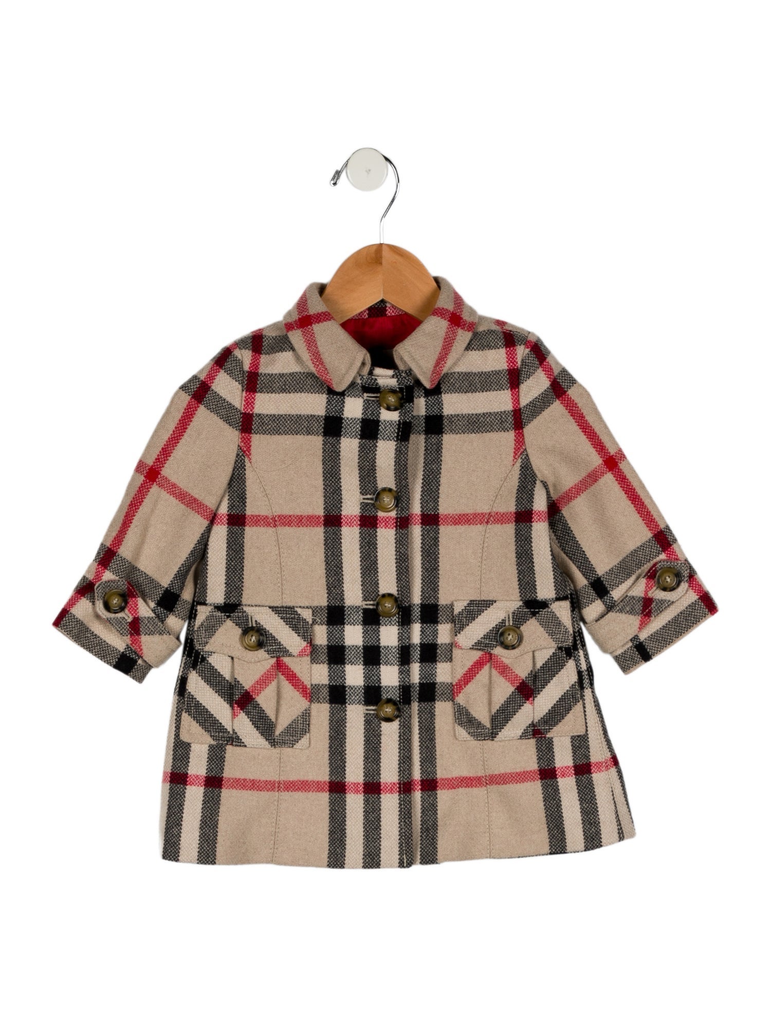 Burberry Burberry girls wool jacket