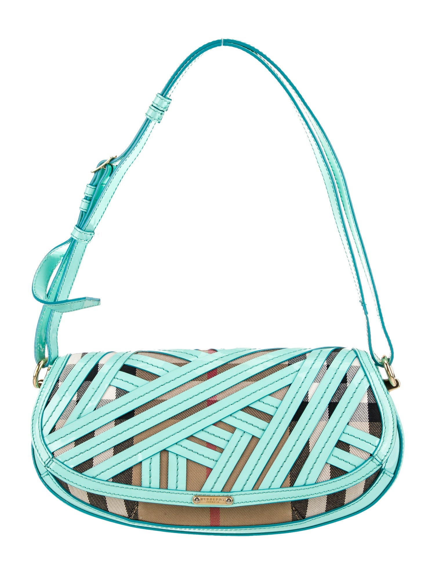 Burberry Prorsum House Check Shoulder Bag