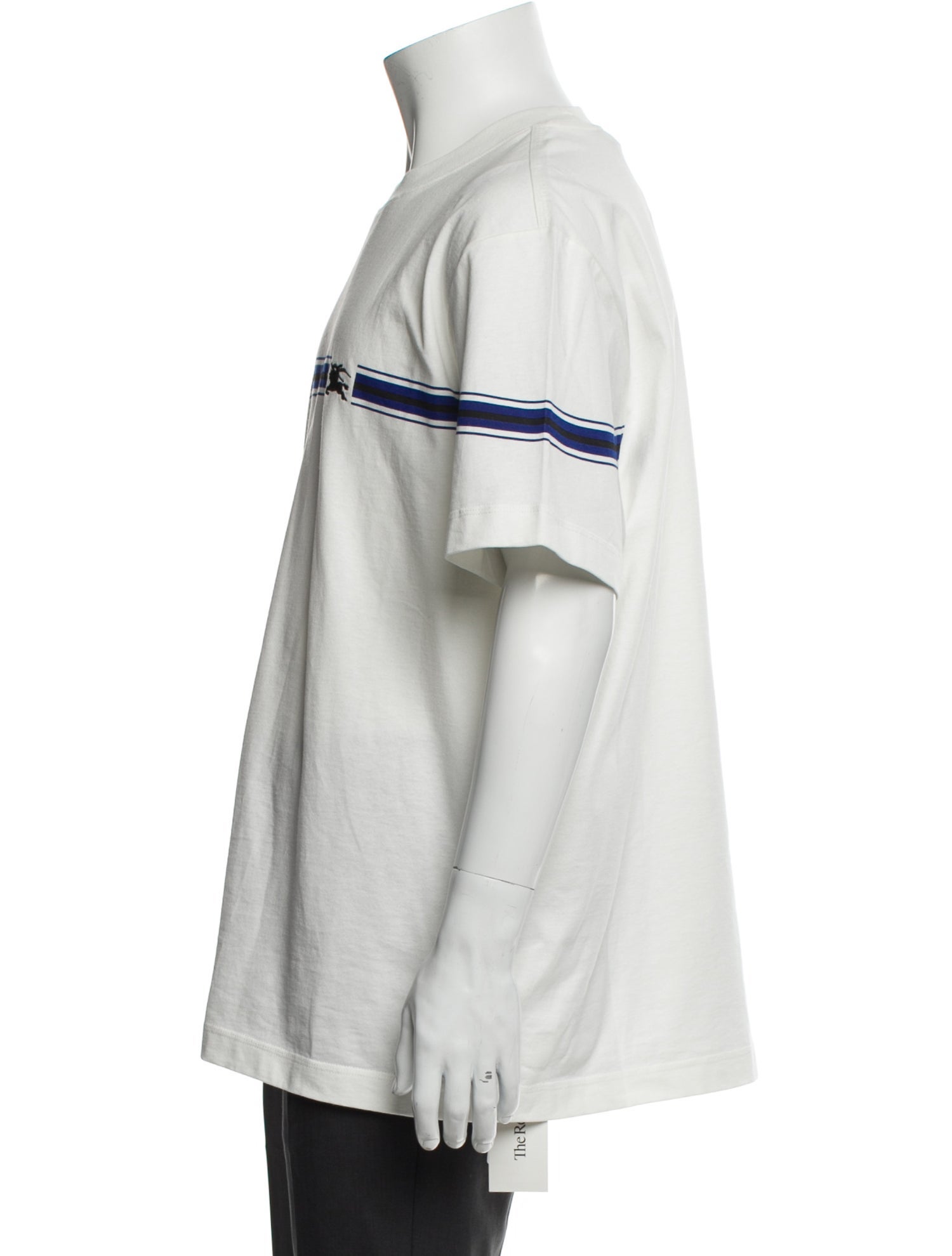 Burberry House Check Pattern Crew Neck T-Shirt