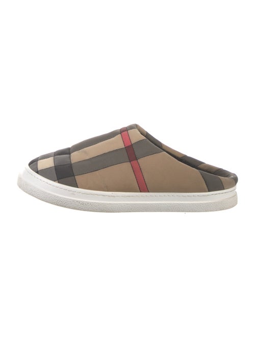 Burberry House Check Pattern Nylon Flats