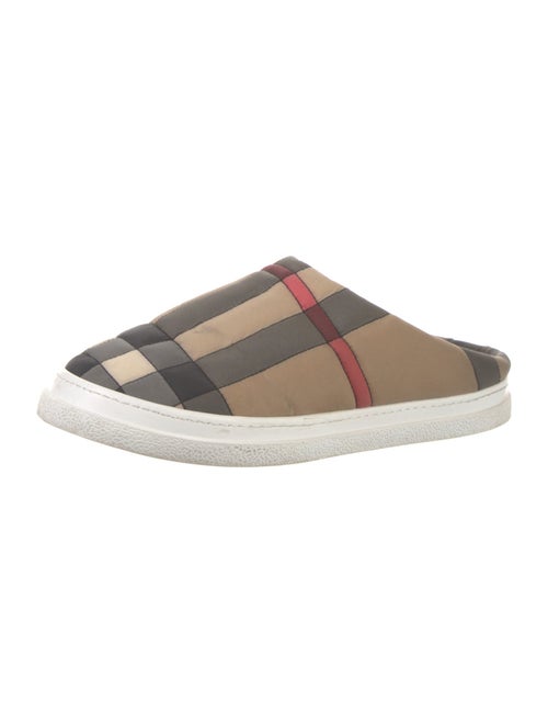 Burberry House Check Pattern Nylon Flats