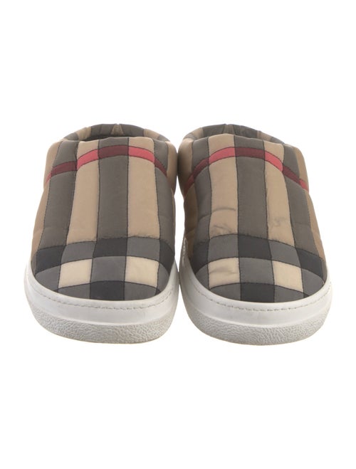 Burberry House Check Pattern Nylon Flats