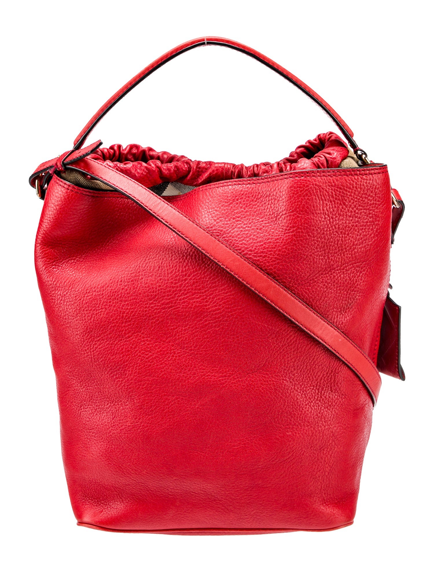 Burberry Exploded Check Top Handle Bag