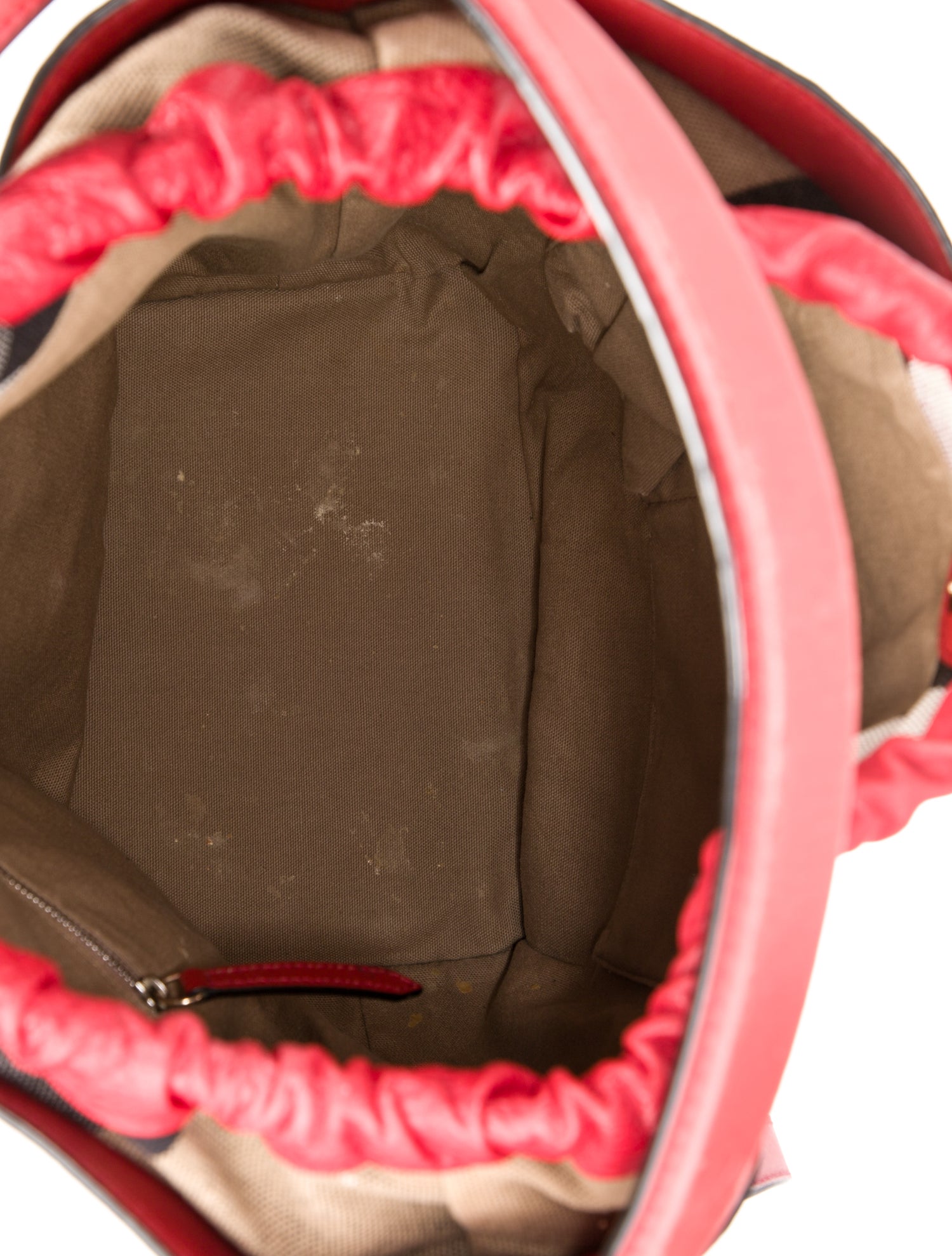 Burberry Exploded Check Top Handle Bag