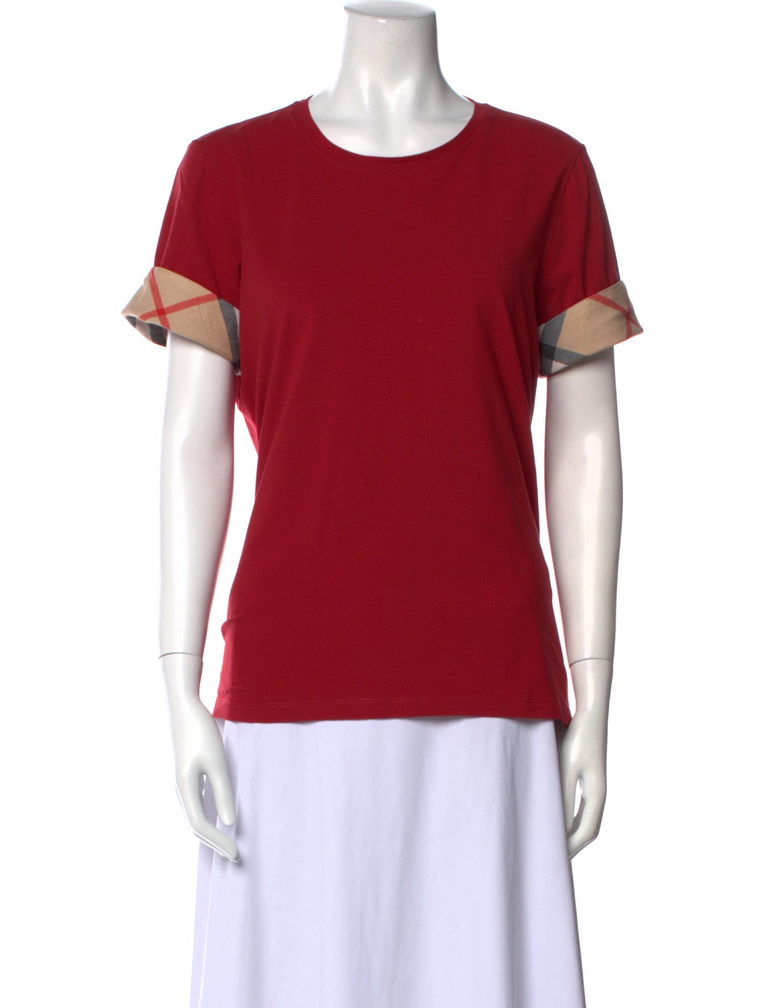 Burberry Crew Neck Short Sleeve T-Shirt