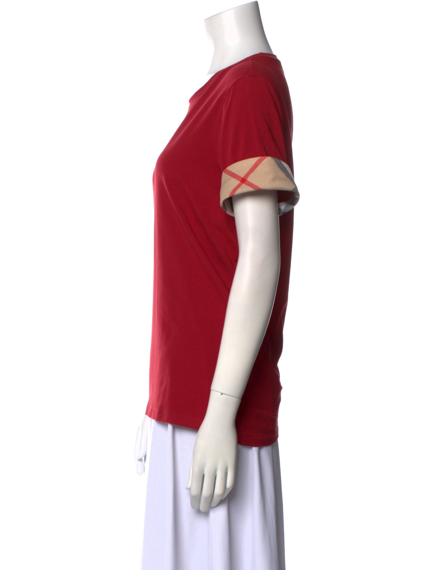 Burberry Crew Neck Short Sleeve T-Shirt