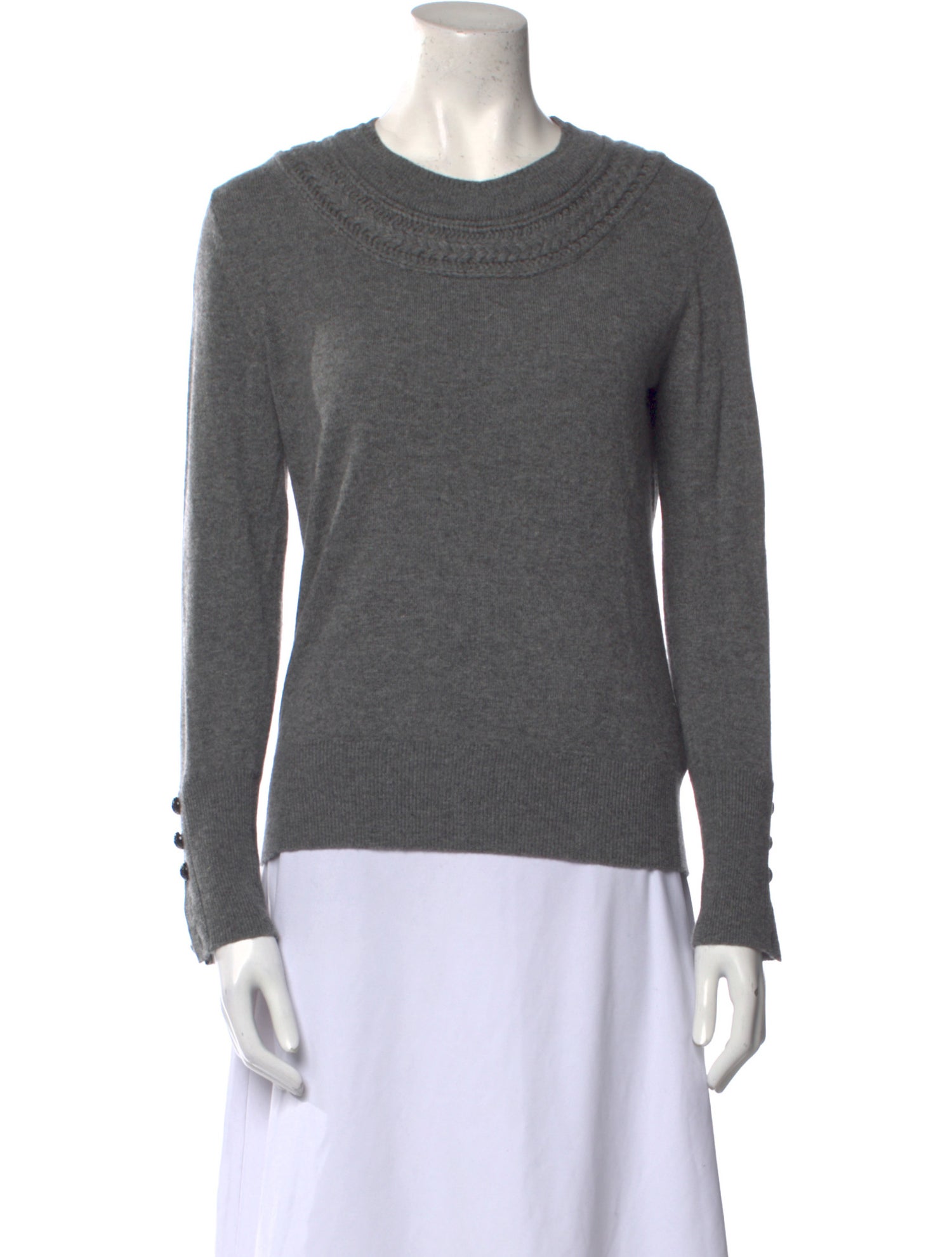 Burberry Cashmere Crew Neck Sweater