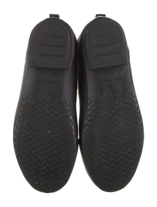 Burberry Rubber Plaid Print Rain Boots