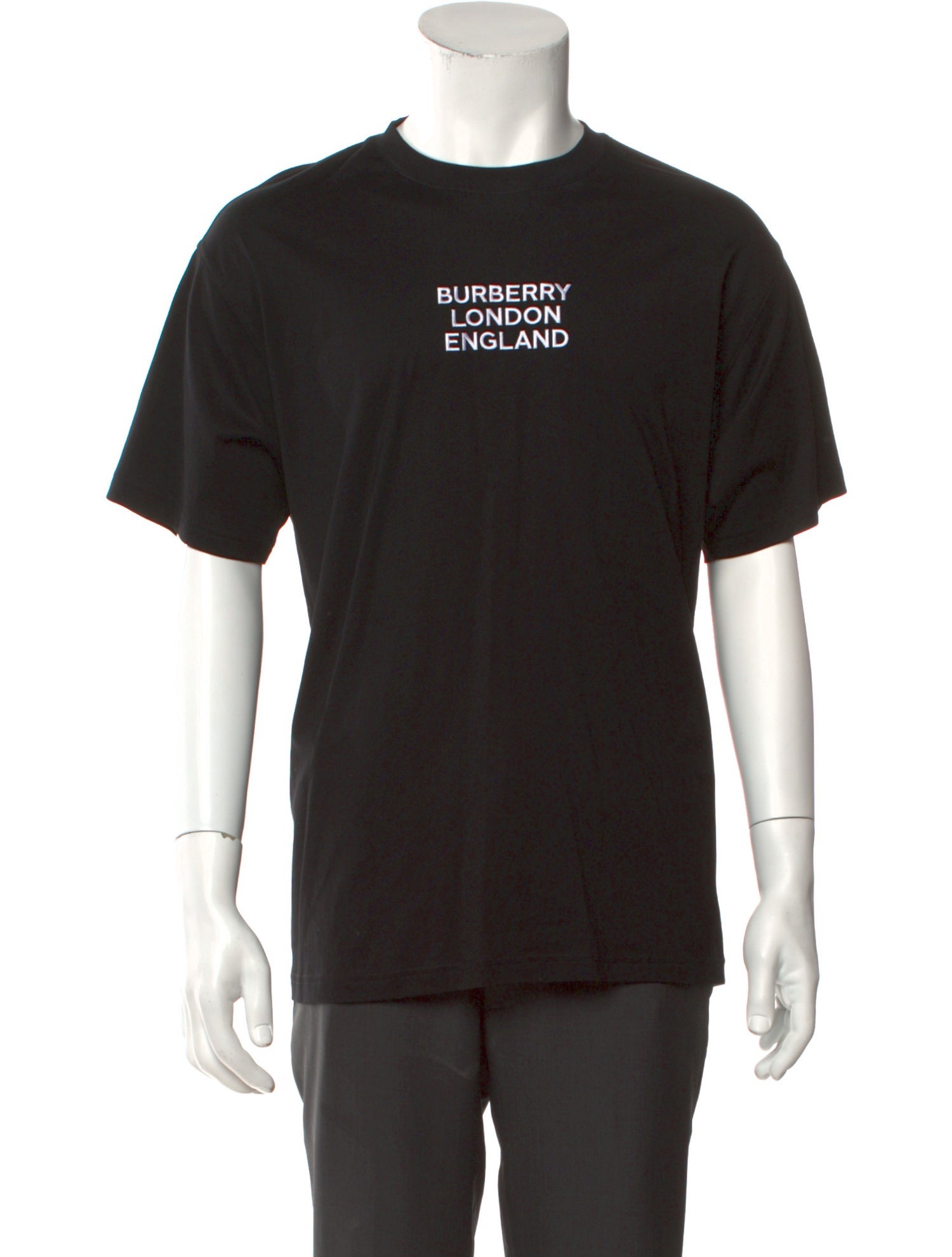 Burberry Graphic Print Crew Neck T-Shirt