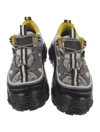 Burberry Colorblock Pattern Sneakers