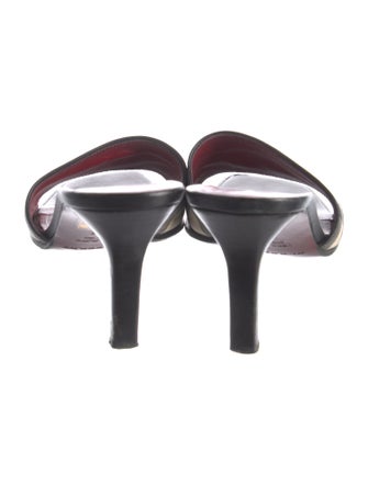 Burberry Canvas Printed Slides