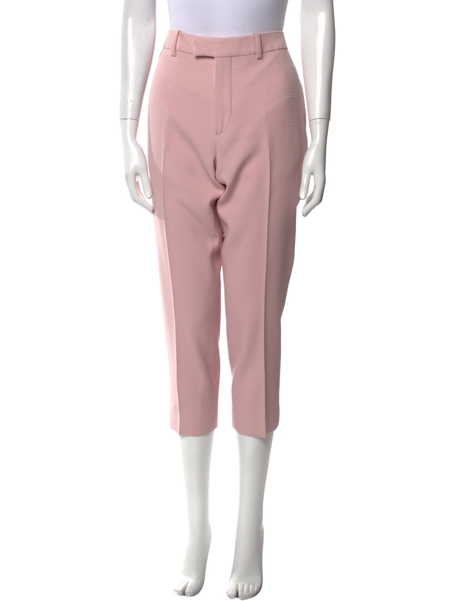 Burberry Virgin Wool Straight Leg Pants