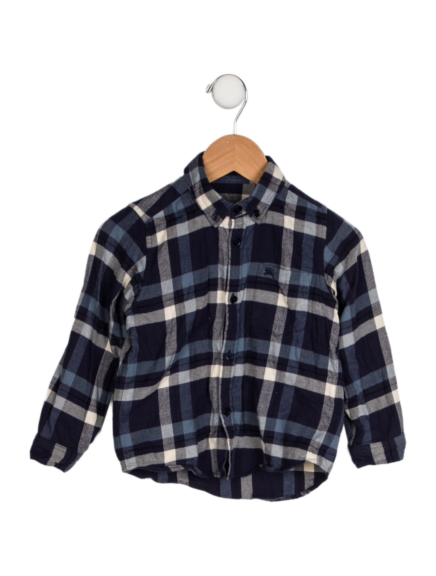 Burberry Check Print Casual Top