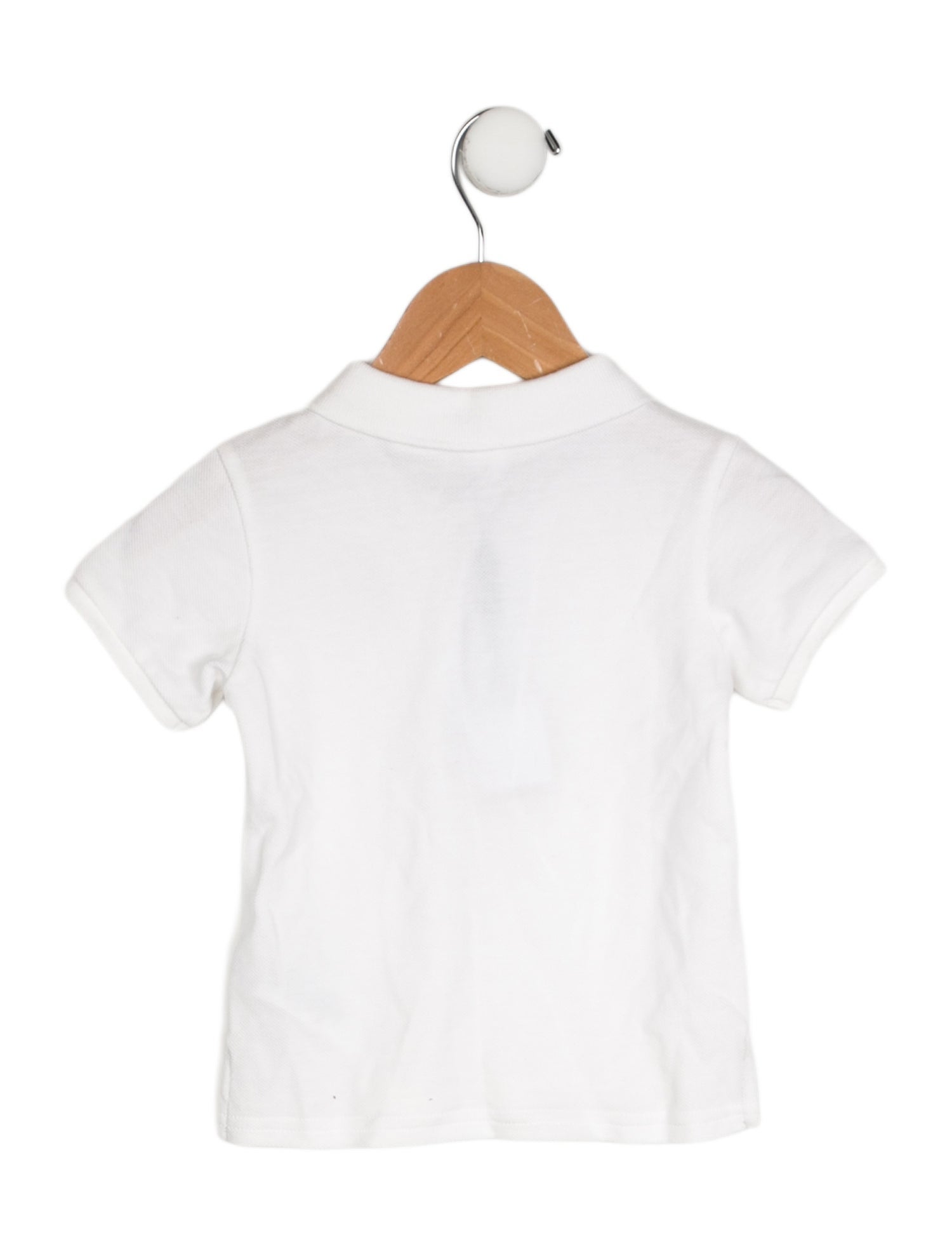 Burberry Embroidered Polo Top w/ Tags