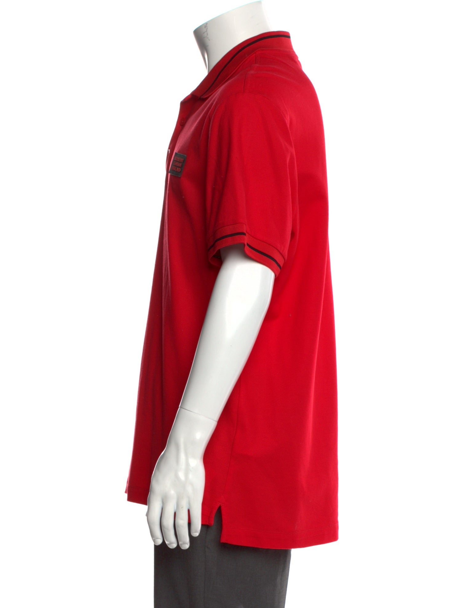 Burberry Collar Short Sleeve Polo Shirt