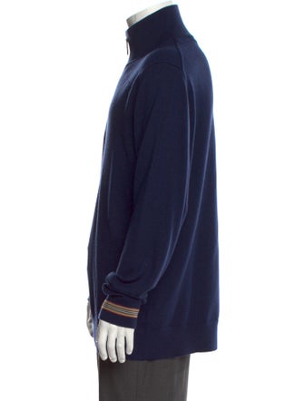 Burberry Wool Mock Neck Pullover