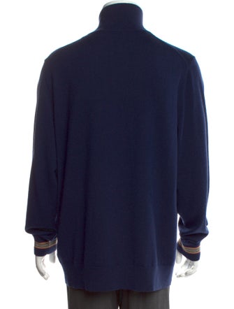 Burberry Wool Mock Neck Pullover