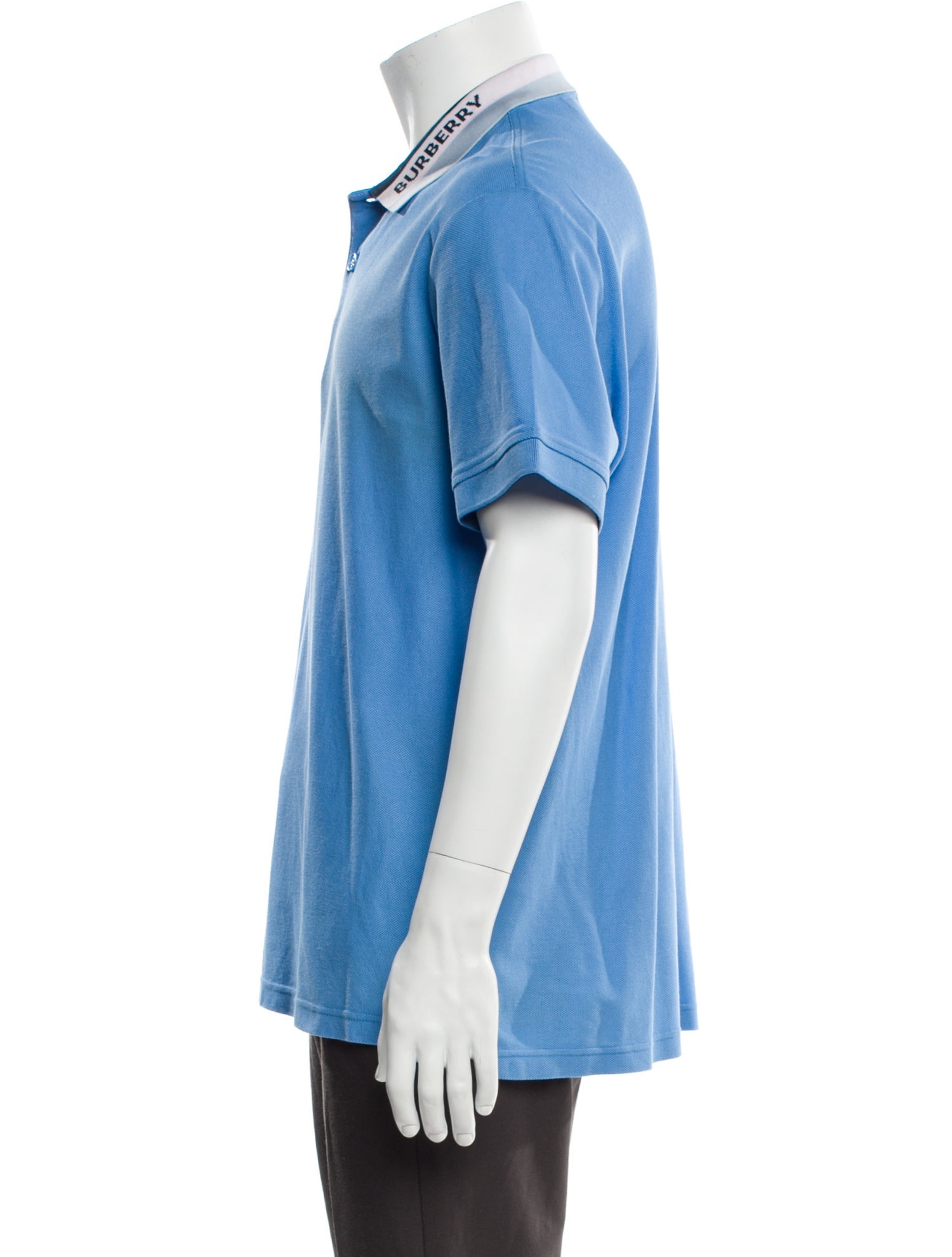 Burberry Nova Check Pattern Collar Polo Shirt