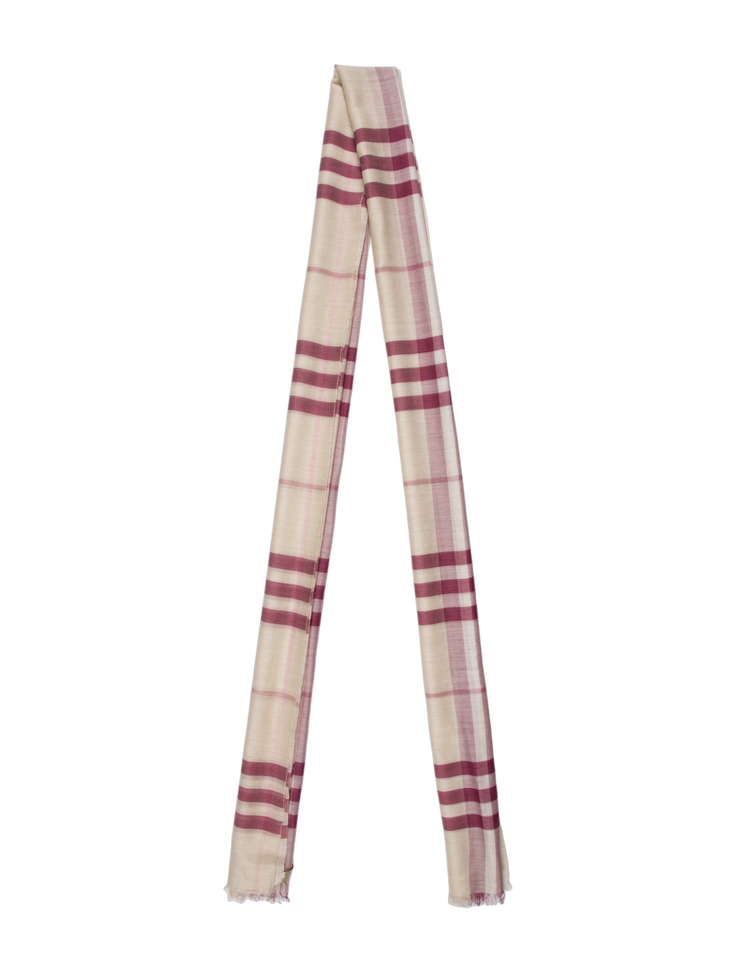 Burberry Wool Striped Scarf