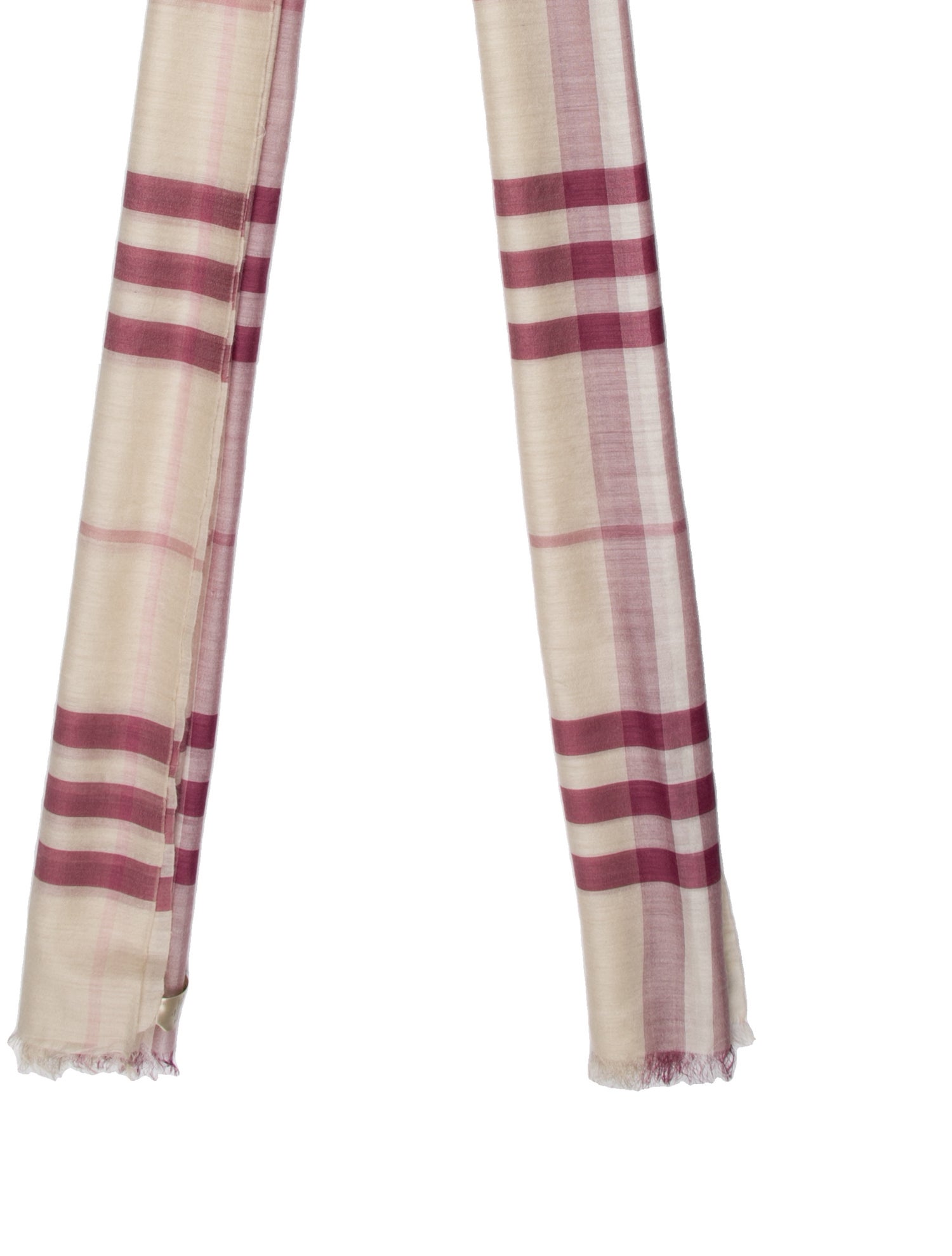 Burberry Wool Striped Scarf
