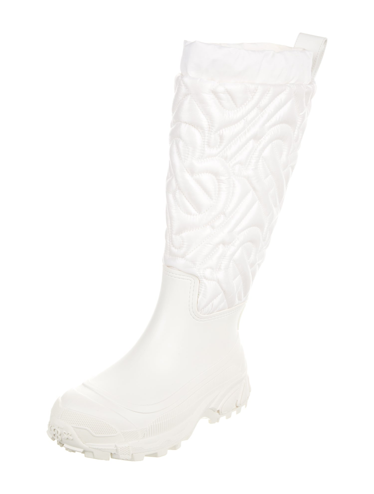 Burberry TB Monogram Rubber Rain Boots