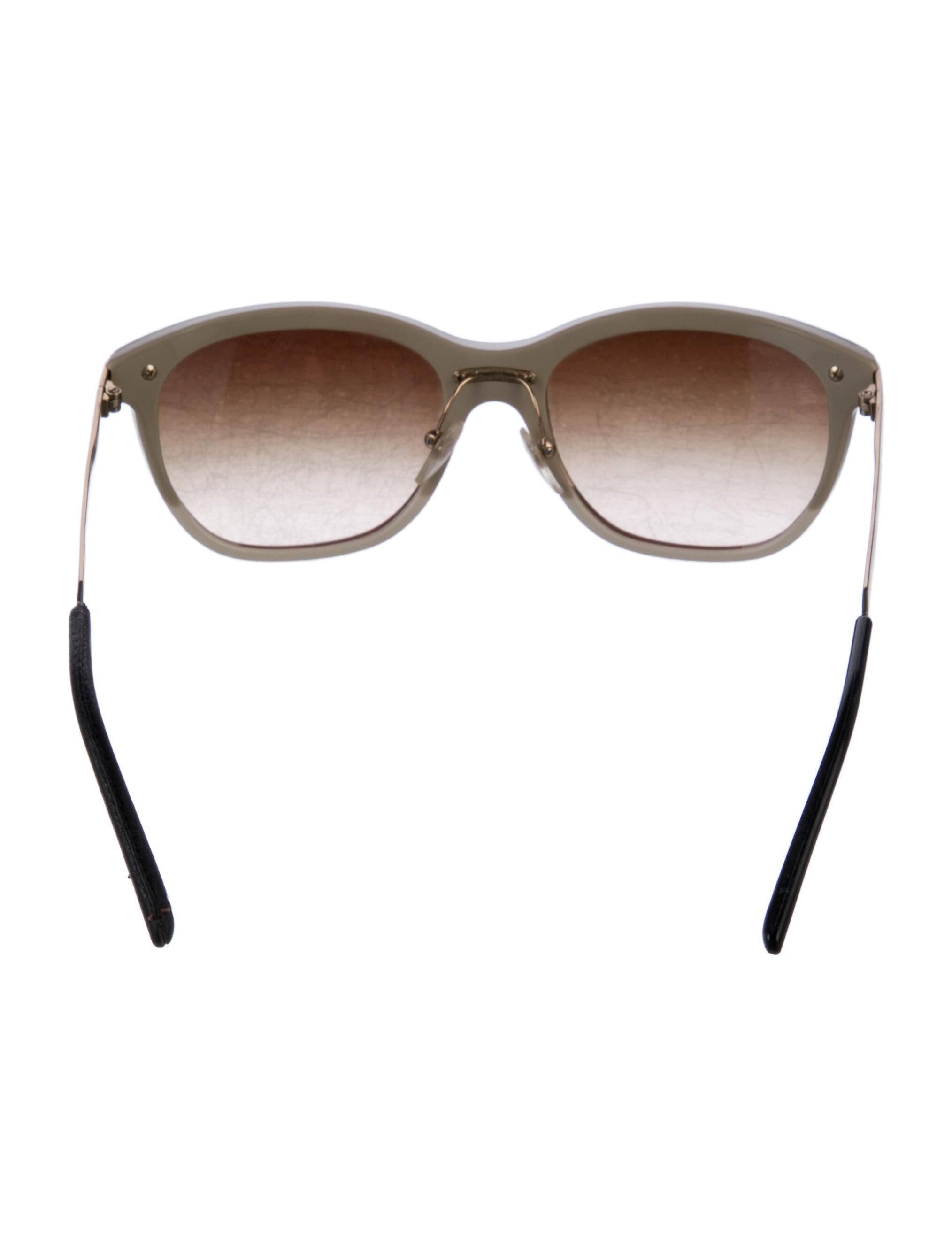 Burberry House Check Pattern Wayfarer Sunglasses